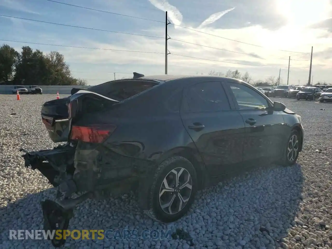 3 Photograph of a damaged car 3KPF24AD9ME351757 KIA FORTE 2021