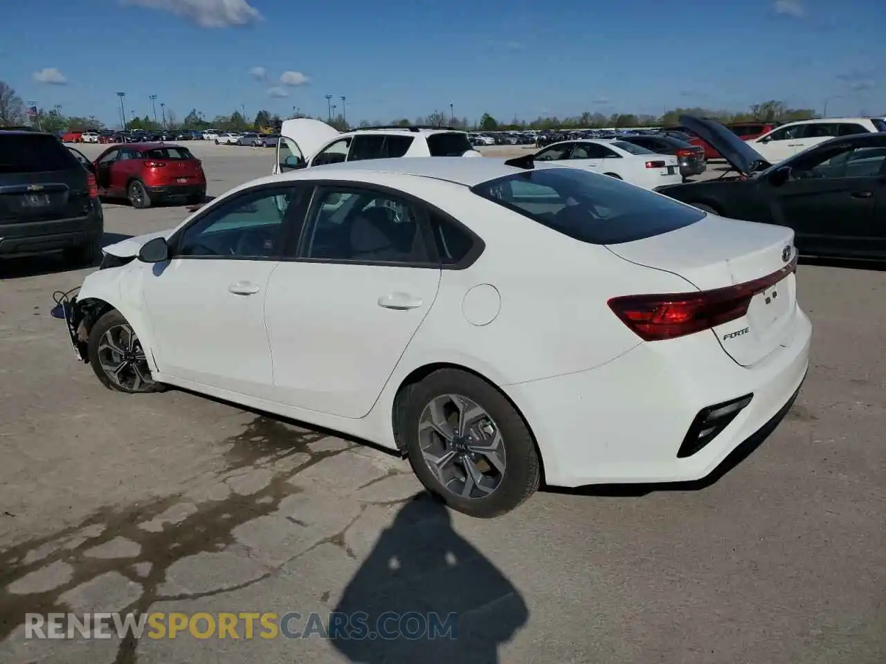 2 Photograph of a damaged car 3KPF24AD9ME353072 KIA FORTE 2021