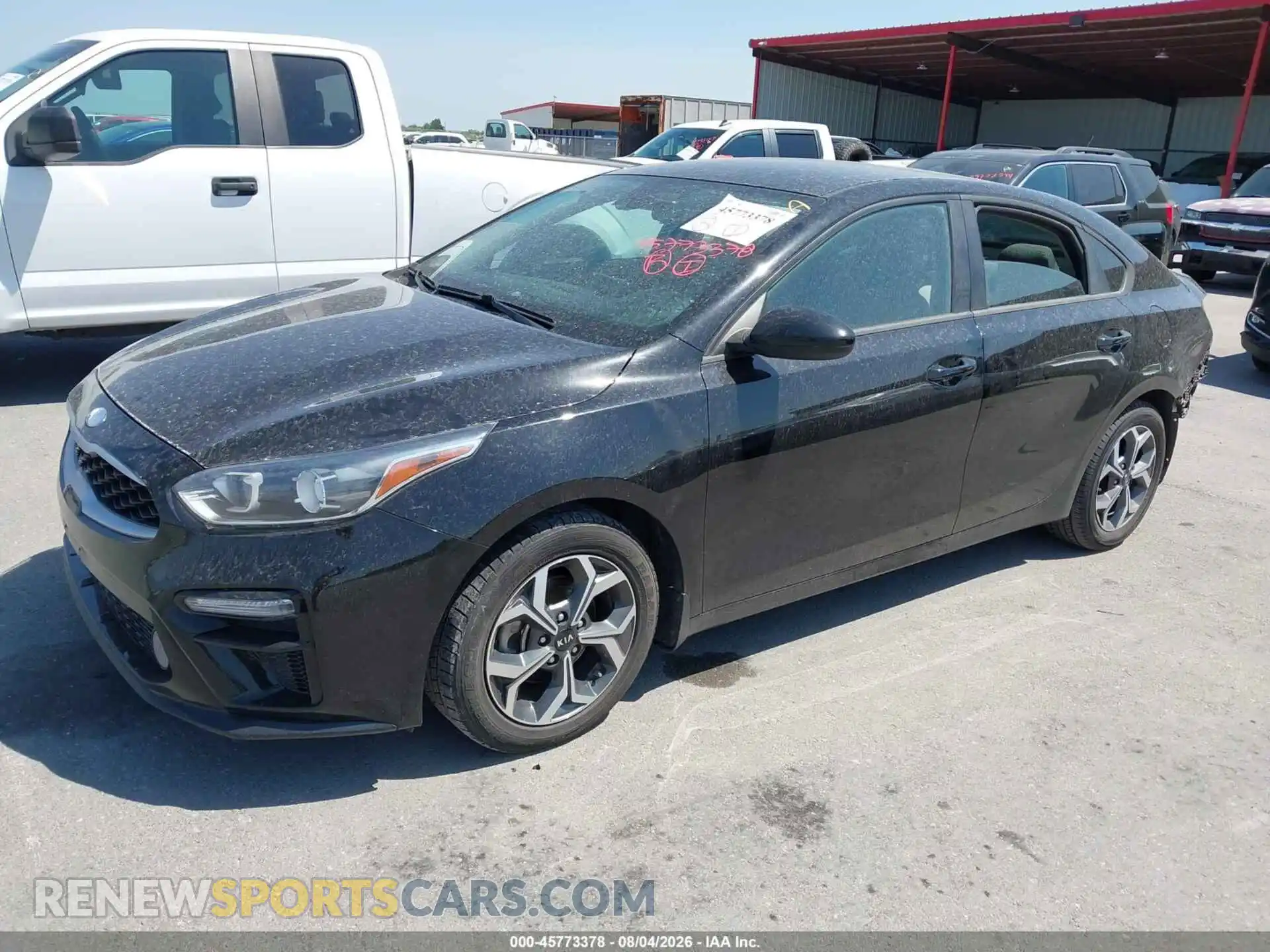 2 fotografías del automóvil dañado 3KPF24AD9ME359812 KIA FORTE 2021