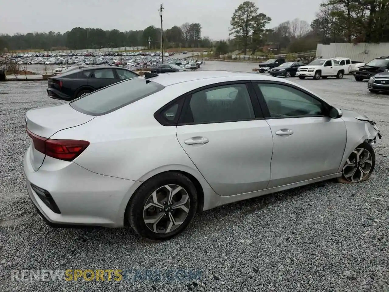 3 Photograph of a damaged car 3KPF24AD9ME363861 KIA FORTE 2021