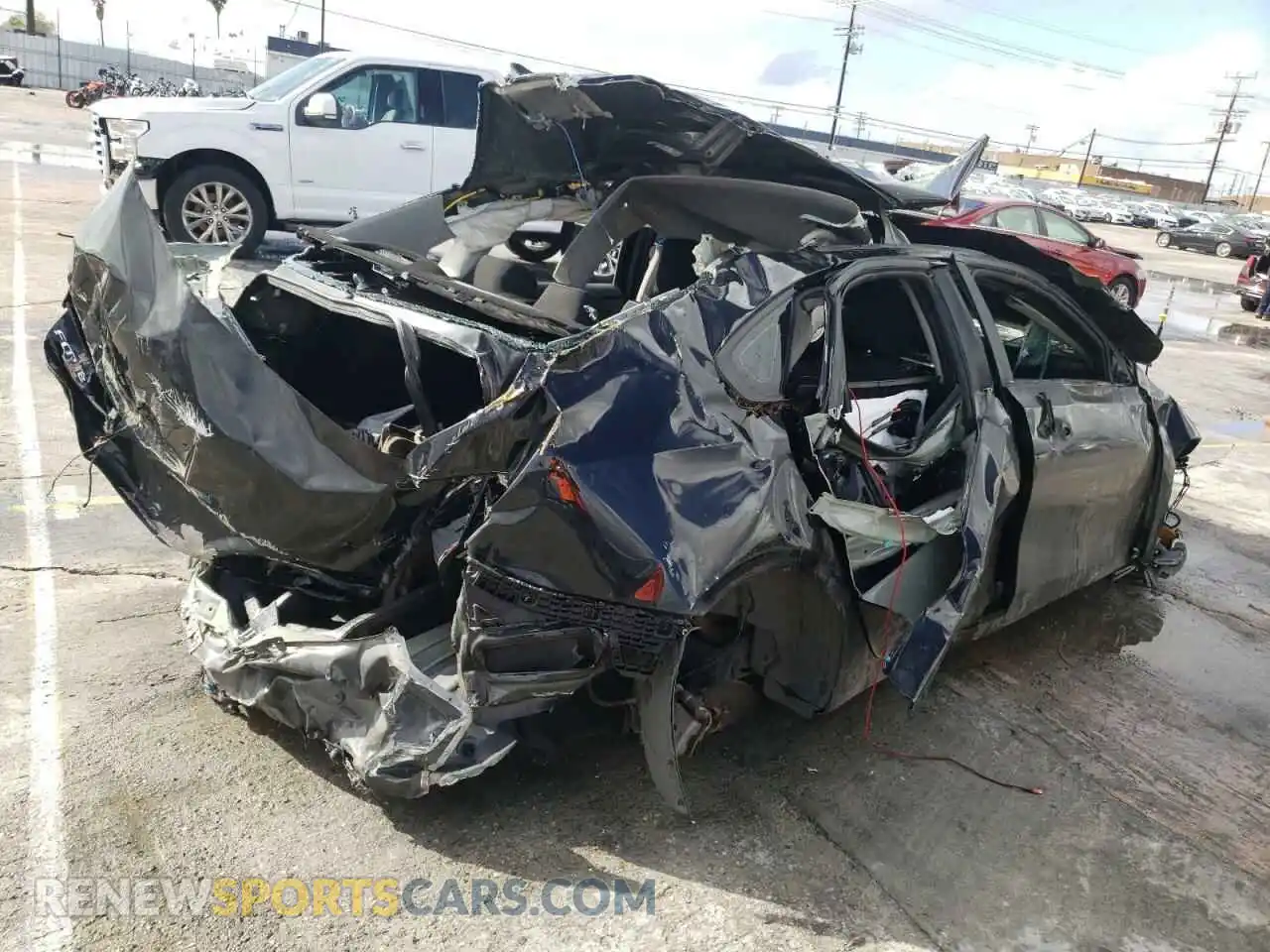 3 Photograph of a damaged car 3KPF24AD9ME366548 KIA FORTE 2021