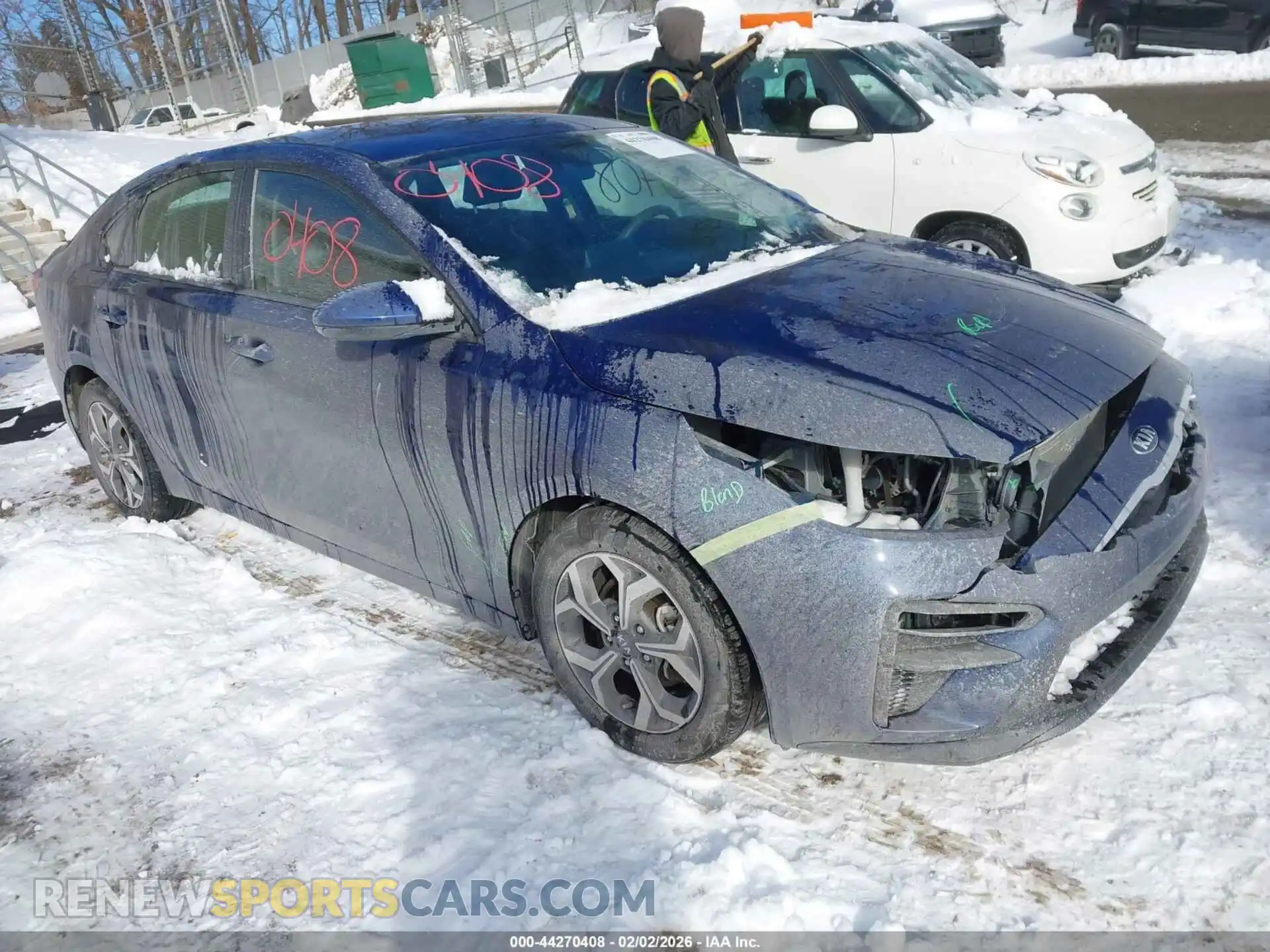 1 Photograph of a damaged car 3KPF24AD9ME367716 KIA FORTE 2021