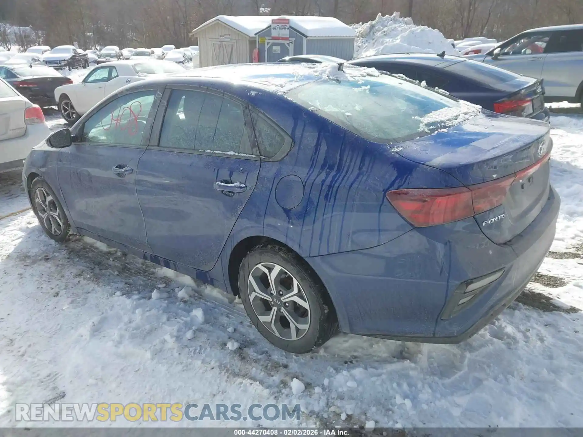 3 Photograph of a damaged car 3KPF24AD9ME367716 KIA FORTE 2021