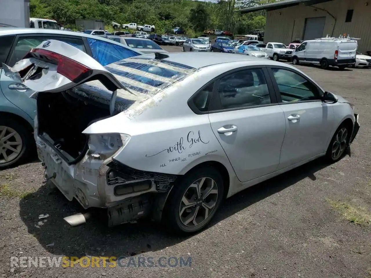 3 Photograph of a damaged car 3KPF24AD9ME378053 KIA FORTE 2021