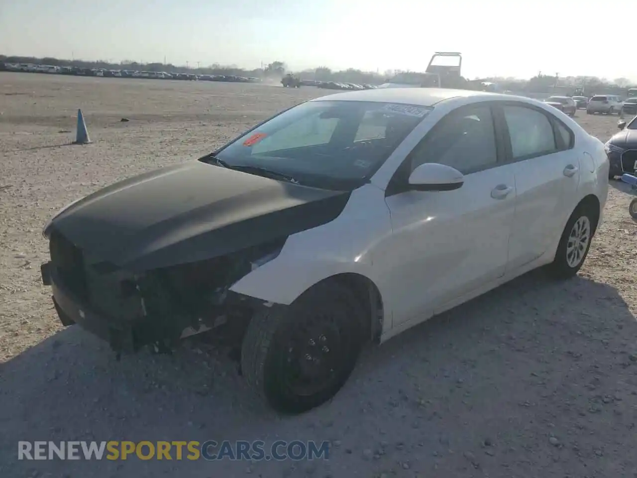 1 Photograph of a damaged car 3KPF24AD9ME379414 KIA FORTE 2021