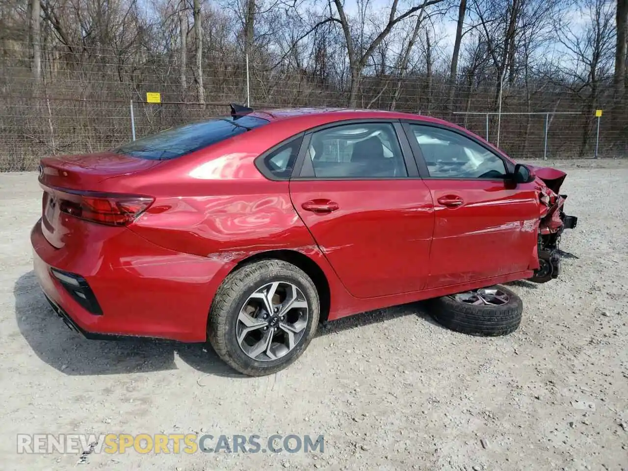3 Photograph of a damaged car 3KPF24AD9ME387691 KIA FORTE 2021