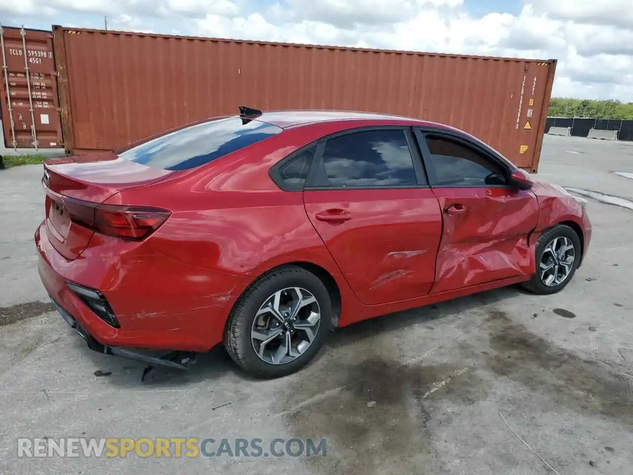 3 Photograph of a damaged car 3KPF24ADXME263316 KIA FORTE 2021