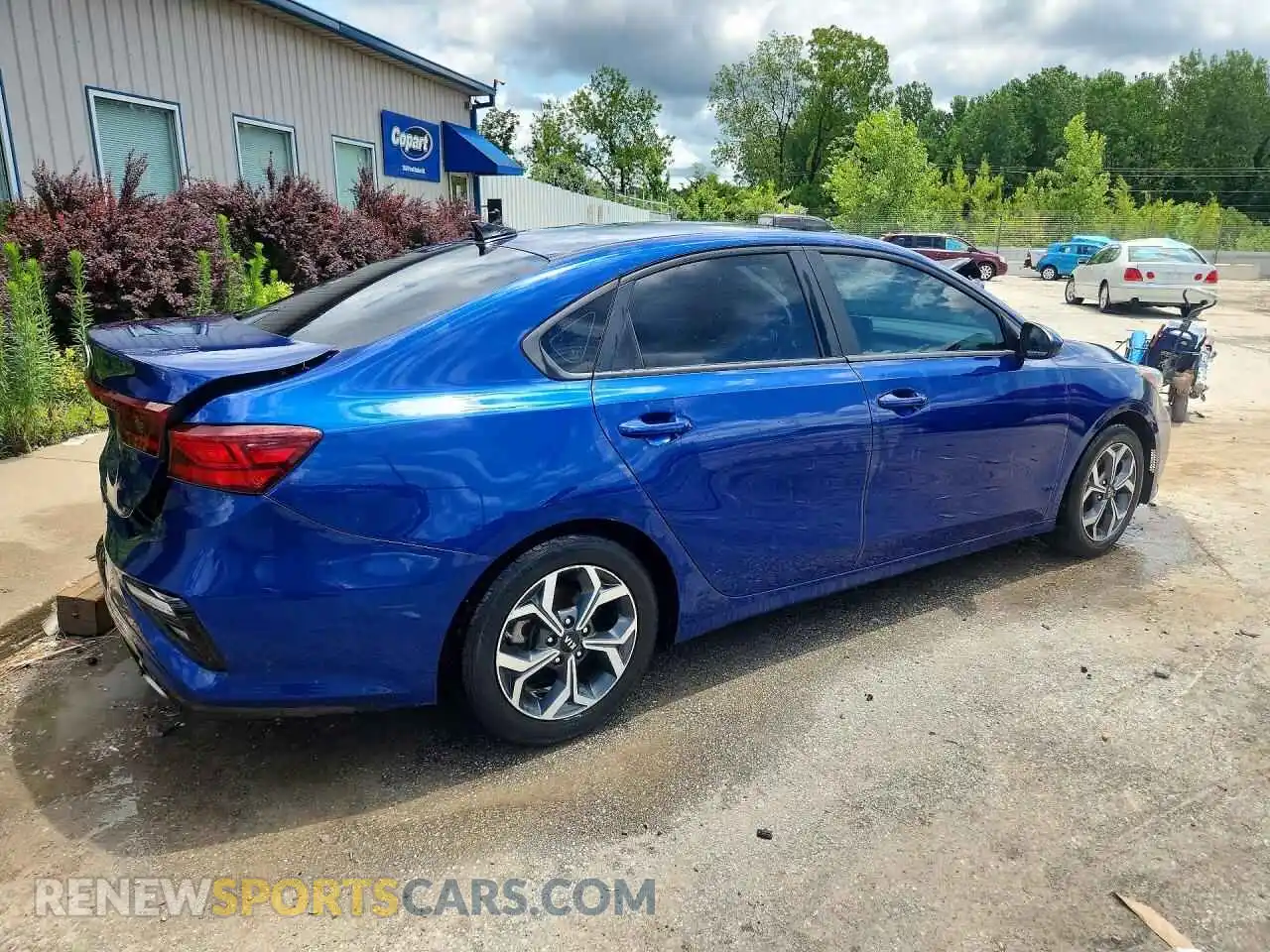 3 fotografías del automóvil dañado 3KPF24ADXME267267 KIA FORTE 2021