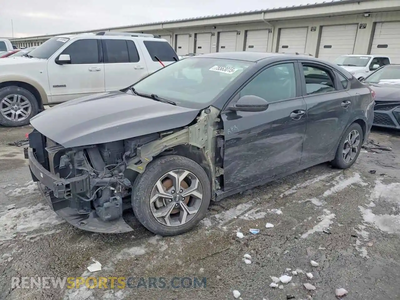 1 Photograph of a damaged car 3KPF24ADXME267592 KIA FORTE 2021