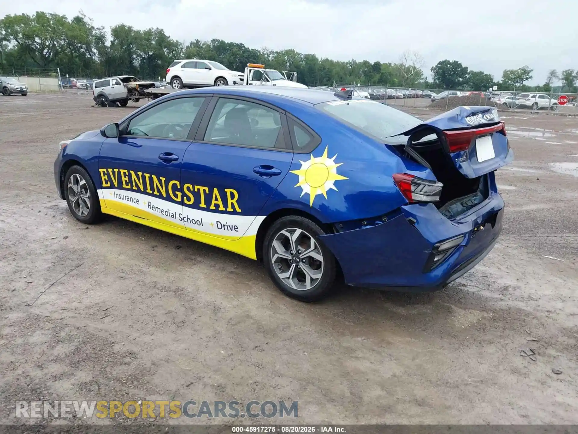 3 Photograph of a damaged car 3KPF24ADXME275482 KIA FORTE 2021