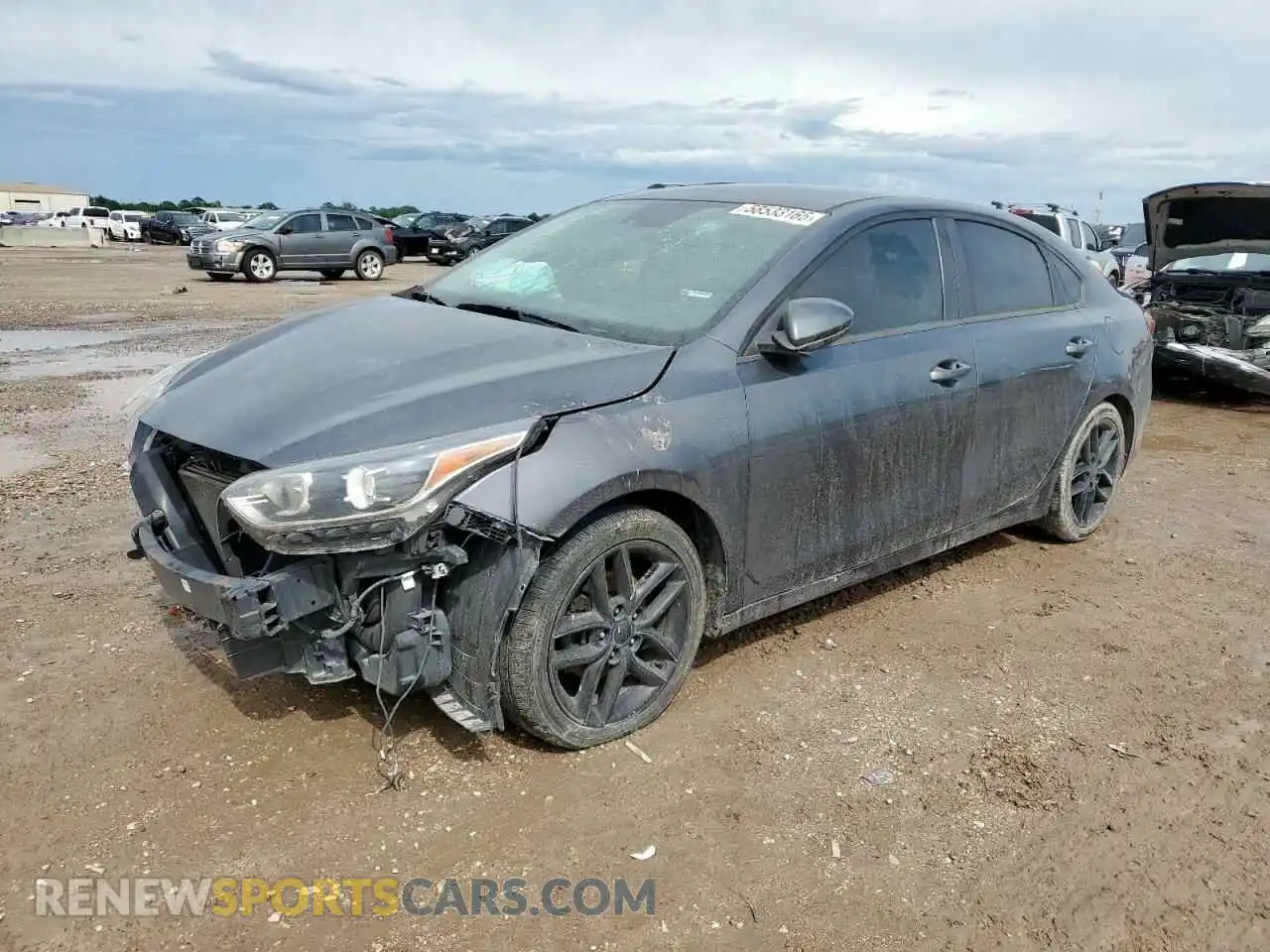1 Photograph of a damaged car 3KPF24ADXME284537 KIA FORTE 2021