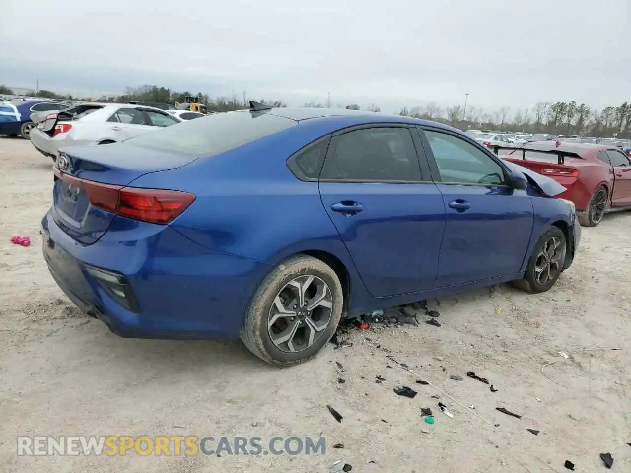 3 Photograph of a damaged car 3KPF24ADXME291049 KIA FORTE 2021