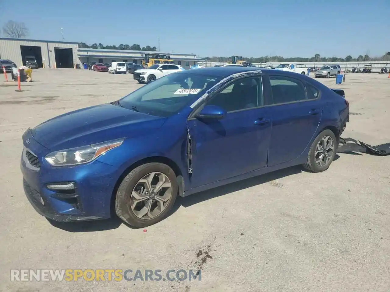 1 Photograph of a damaged car 3KPF24ADXME292556 KIA FORTE 2021