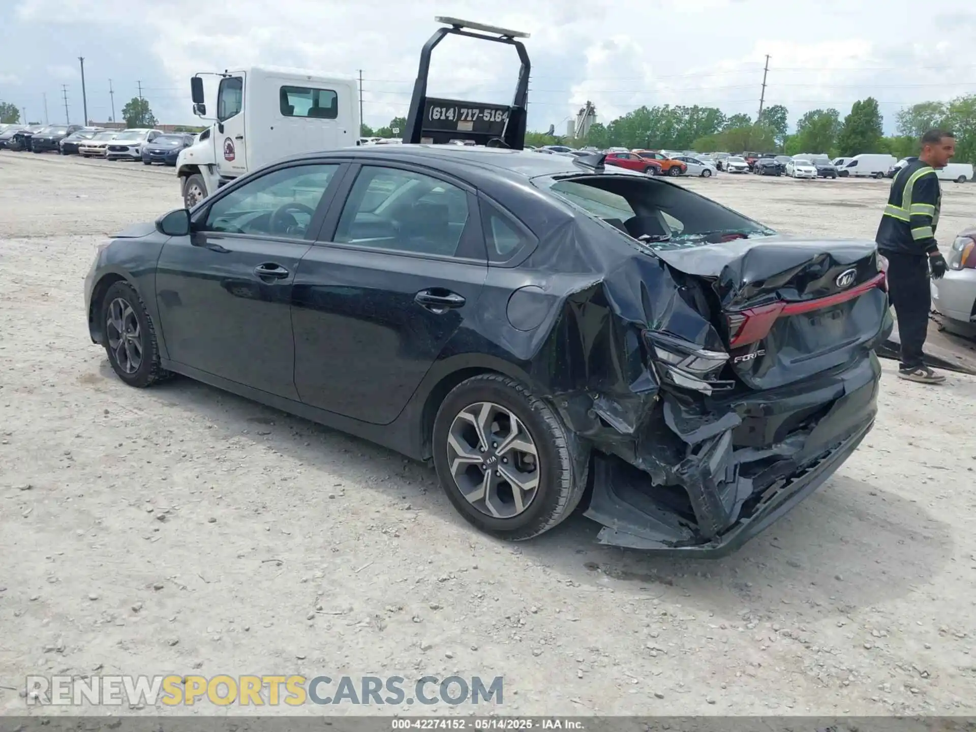 3 Photograph of a damaged car 3KPF24ADXME297496 KIA FORTE 2021