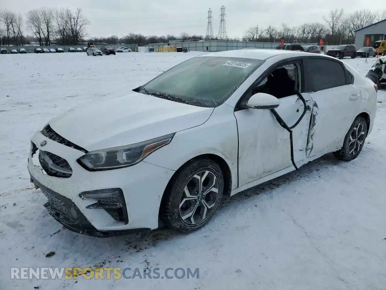 1 Photograph of a damaged car 3KPF24ADXME298602 KIA FORTE 2021