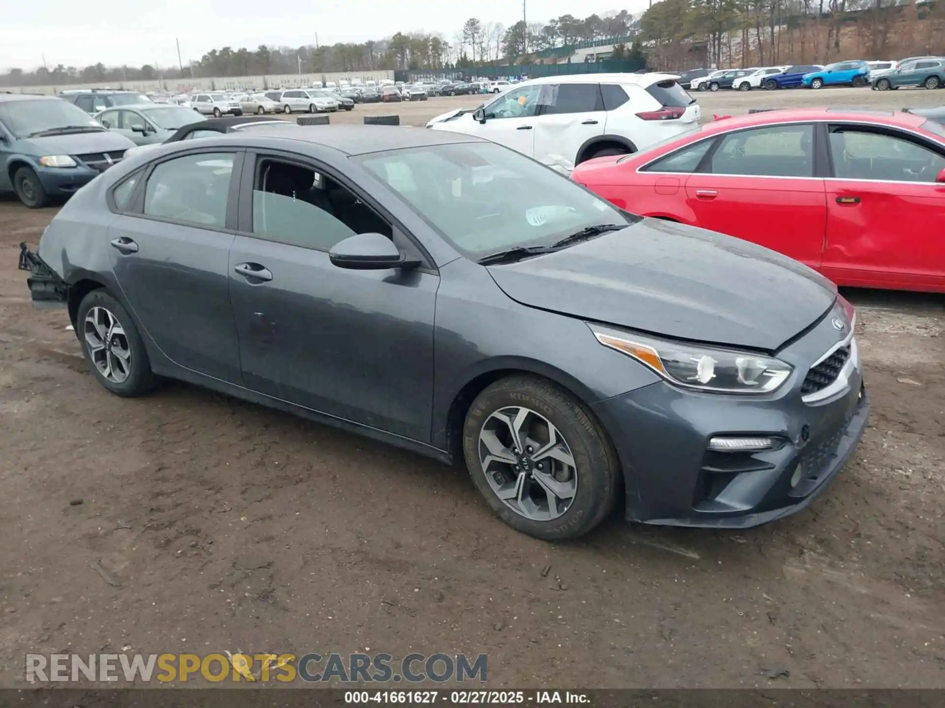1 Photograph of a damaged car 3KPF24ADXME299944 KIA FORTE 2021