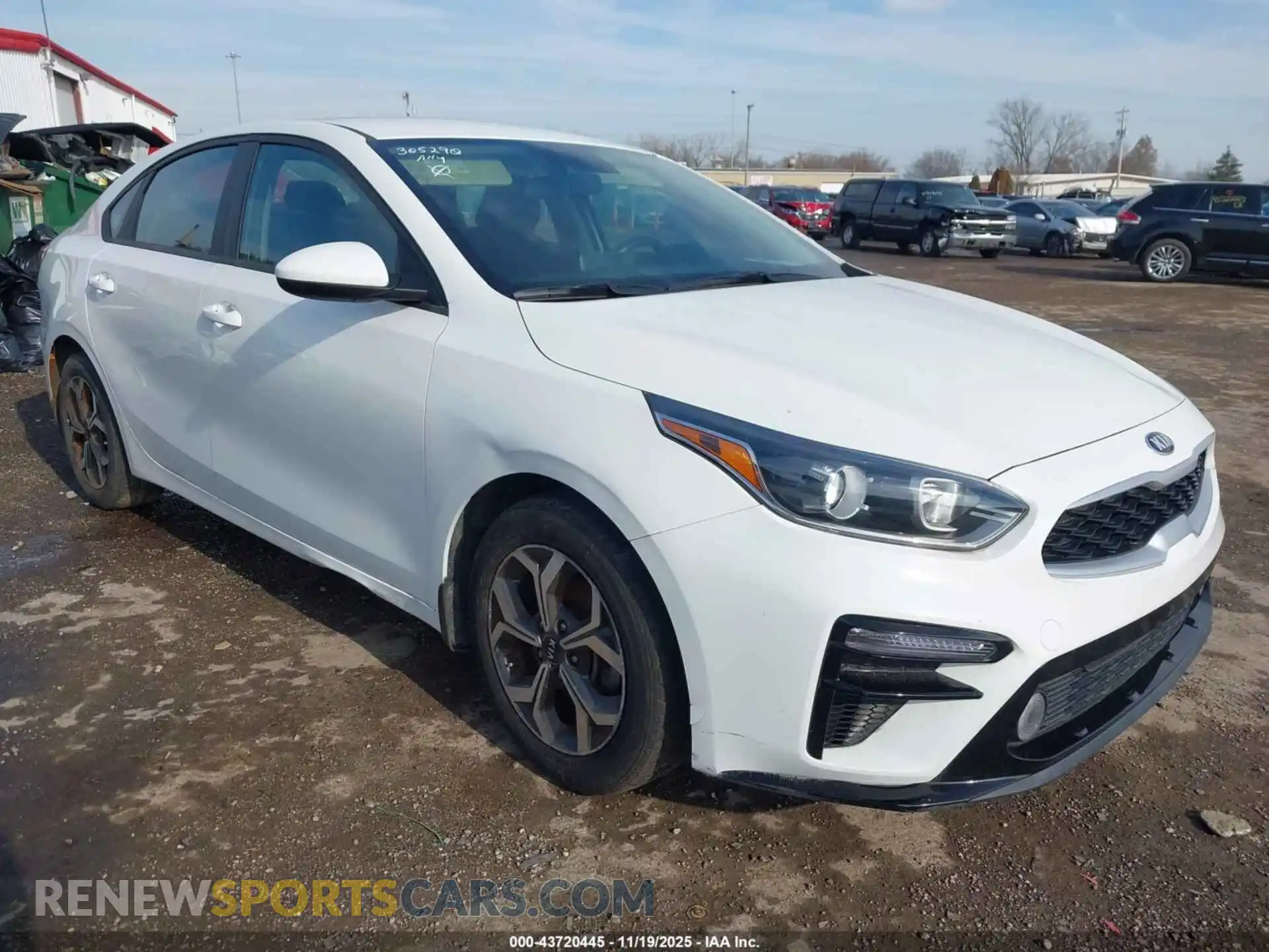 1 Photograph of a damaged car 3KPF24ADXME305290 KIA FORTE 2021