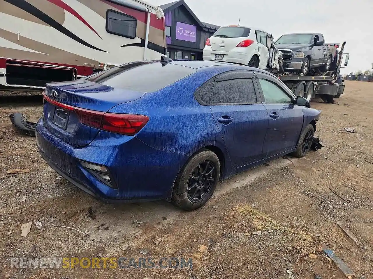 3 Photograph of a damaged car 3KPF24ADXME308142 KIA FORTE 2021