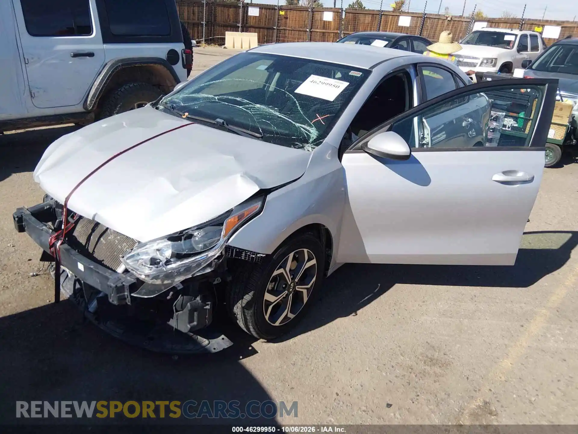 2 Photograph of a damaged car 3KPF24ADXME308870 KIA FORTE 2021
