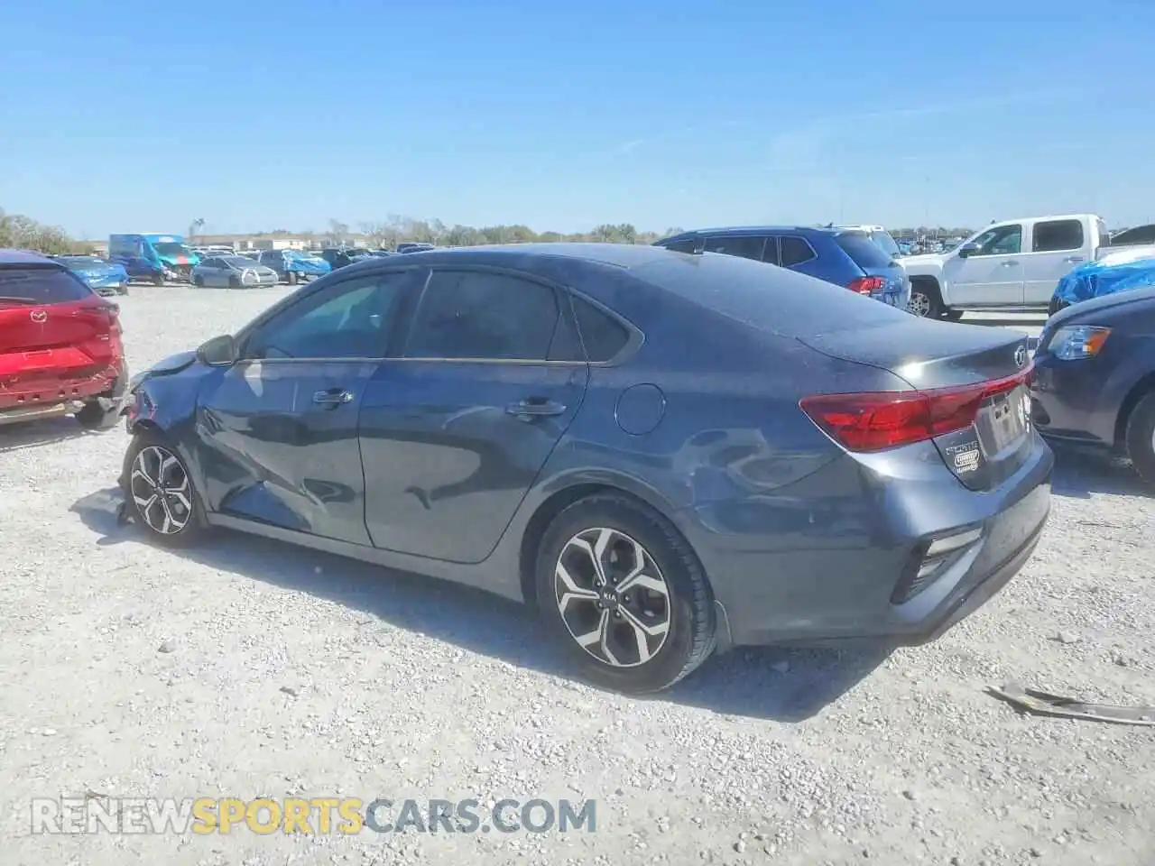 2 Photograph of a damaged car 3KPF24ADXME317827 KIA FORTE 2021
