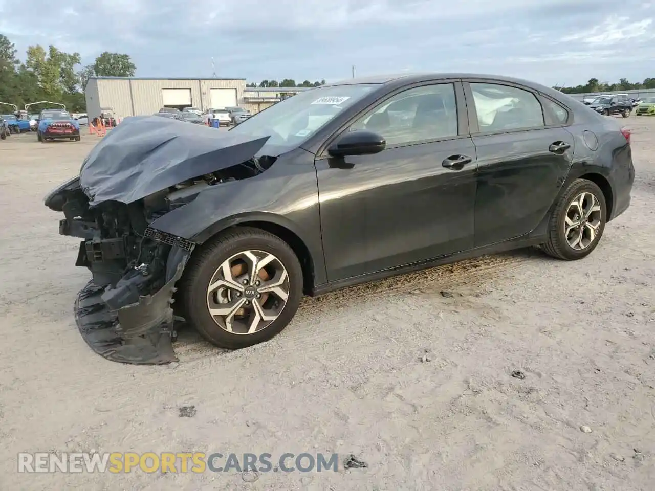 1 Photograph of a damaged car 3KPF24ADXME318041 KIA FORTE 2021
