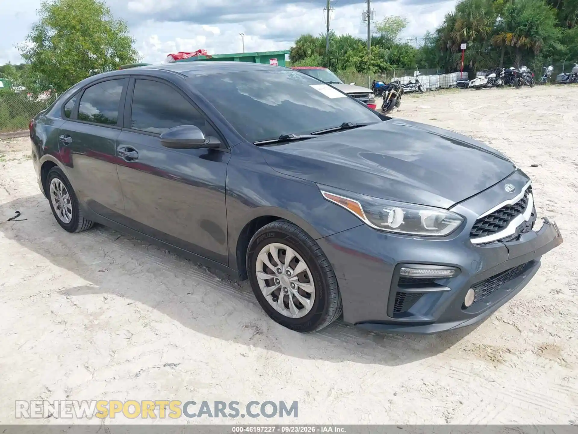 1 Photograph of a damaged car 3KPF24ADXME323630 KIA FORTE 2021