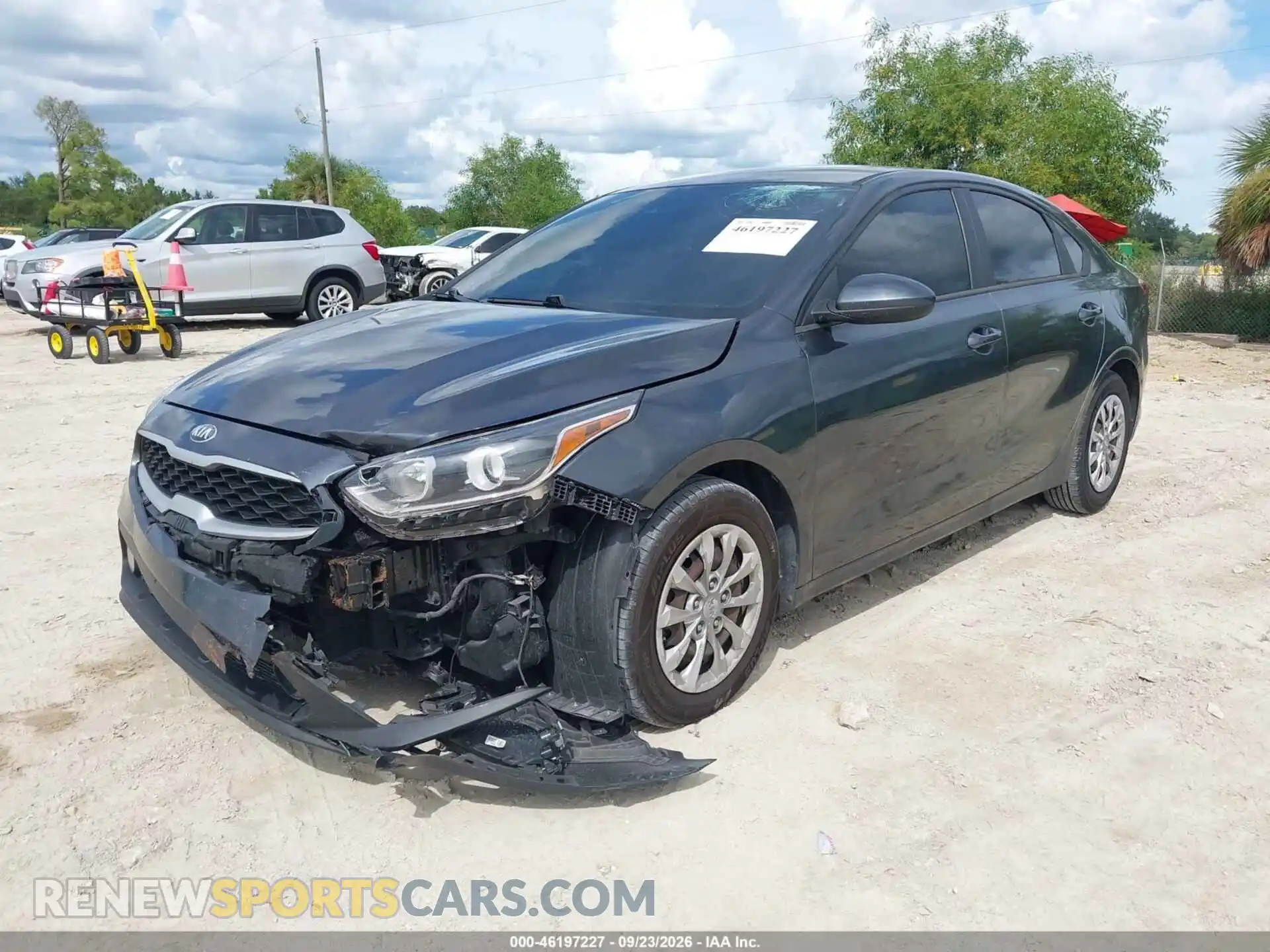 2 Photograph of a damaged car 3KPF24ADXME323630 KIA FORTE 2021