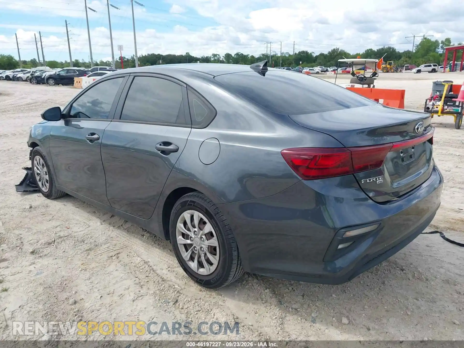 3 Photograph of a damaged car 3KPF24ADXME323630 KIA FORTE 2021