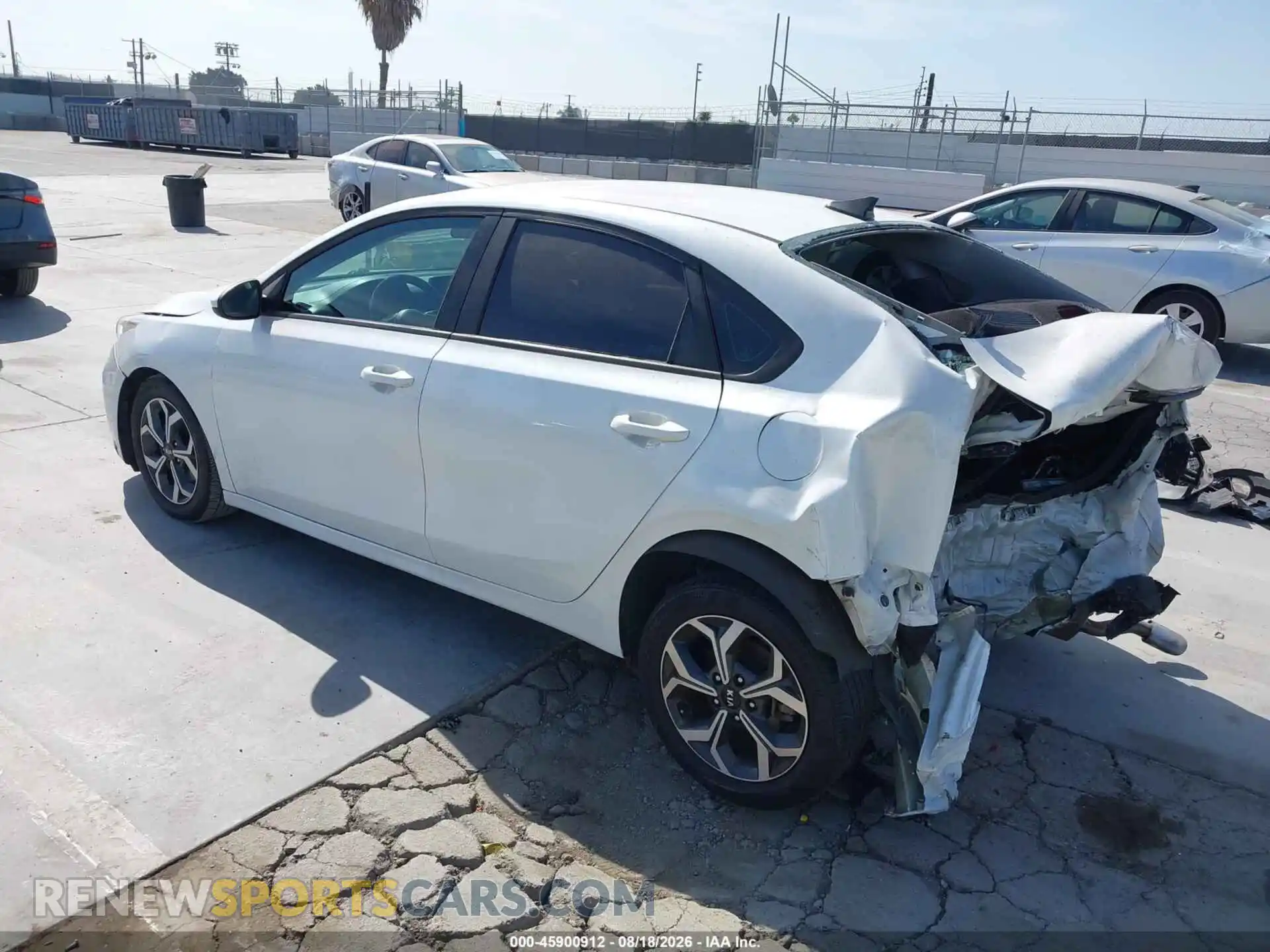 3 Photograph of a damaged car 3KPF24ADXME324969 KIA FORTE 2021