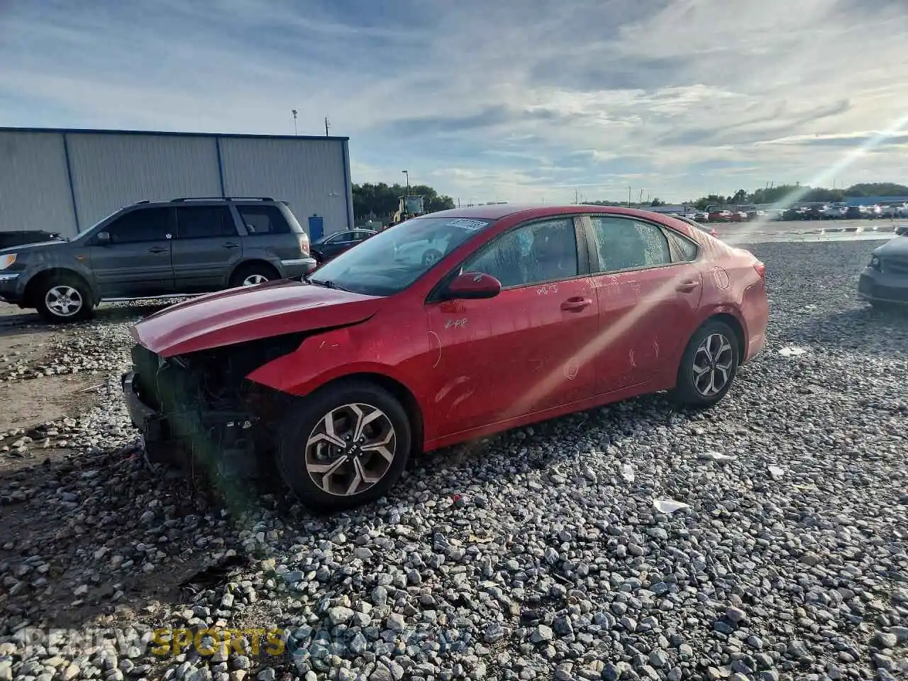 1 Photograph of a damaged car 3KPF24ADXME326074 KIA FORTE 2021