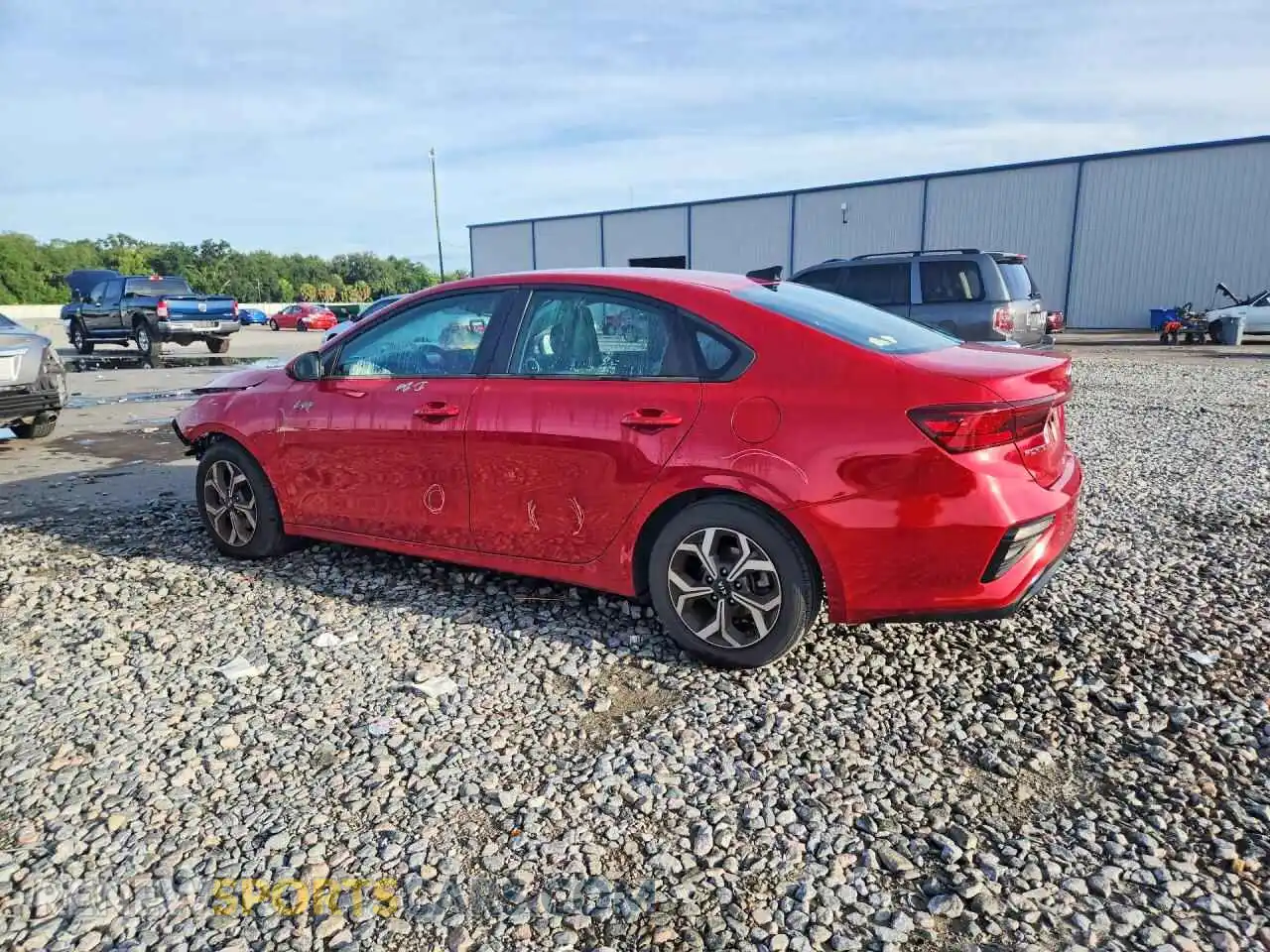 2 Photograph of a damaged car 3KPF24ADXME326074 KIA FORTE 2021