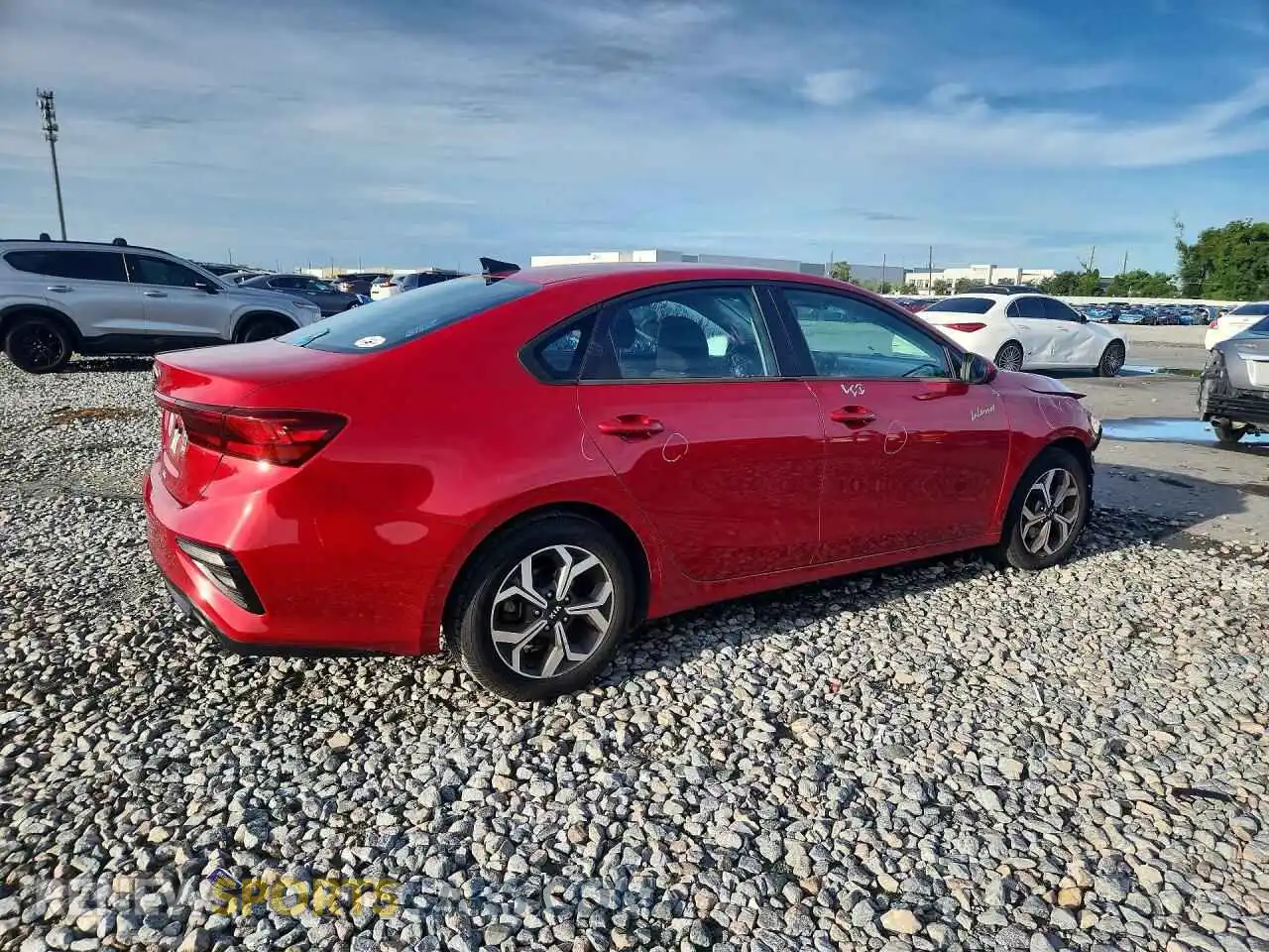 3 Photograph of a damaged car 3KPF24ADXME326074 KIA FORTE 2021