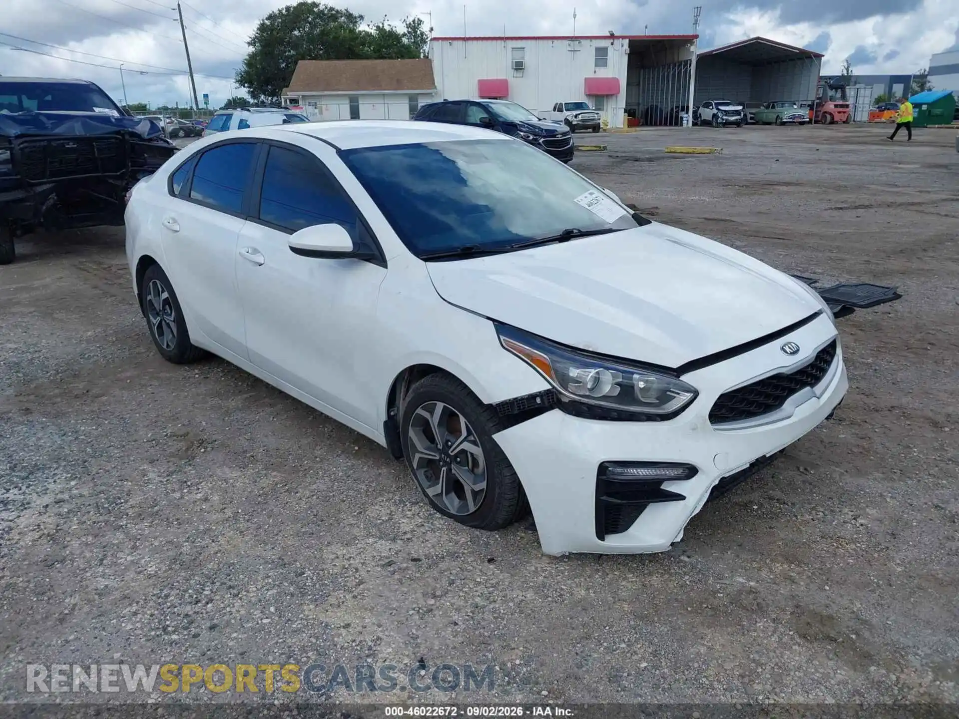 1 Photograph of a damaged car 3KPF24ADXME326141 KIA FORTE 2021