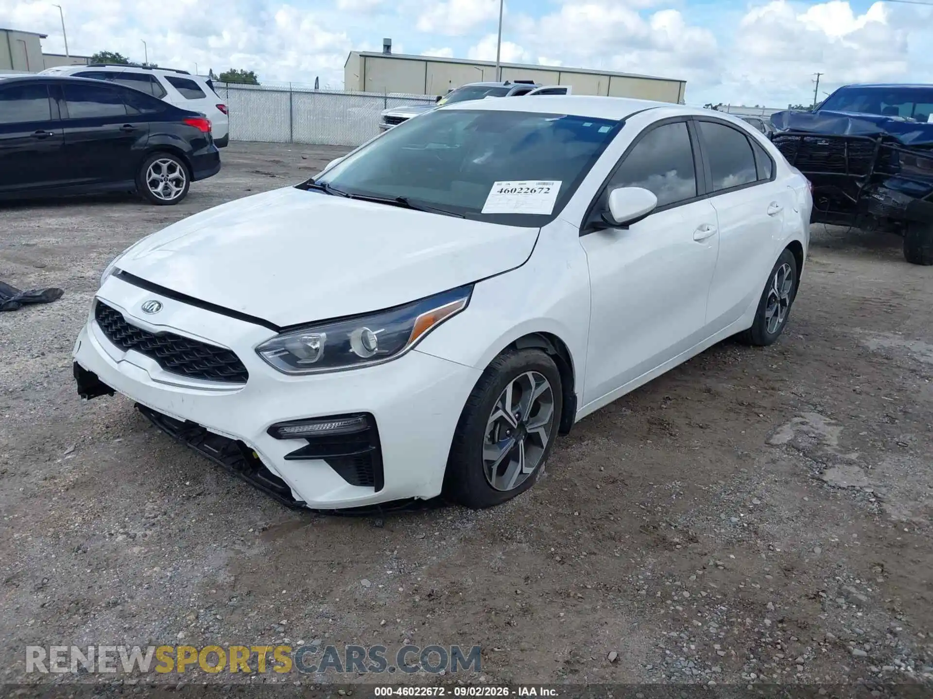 2 Photograph of a damaged car 3KPF24ADXME326141 KIA FORTE 2021