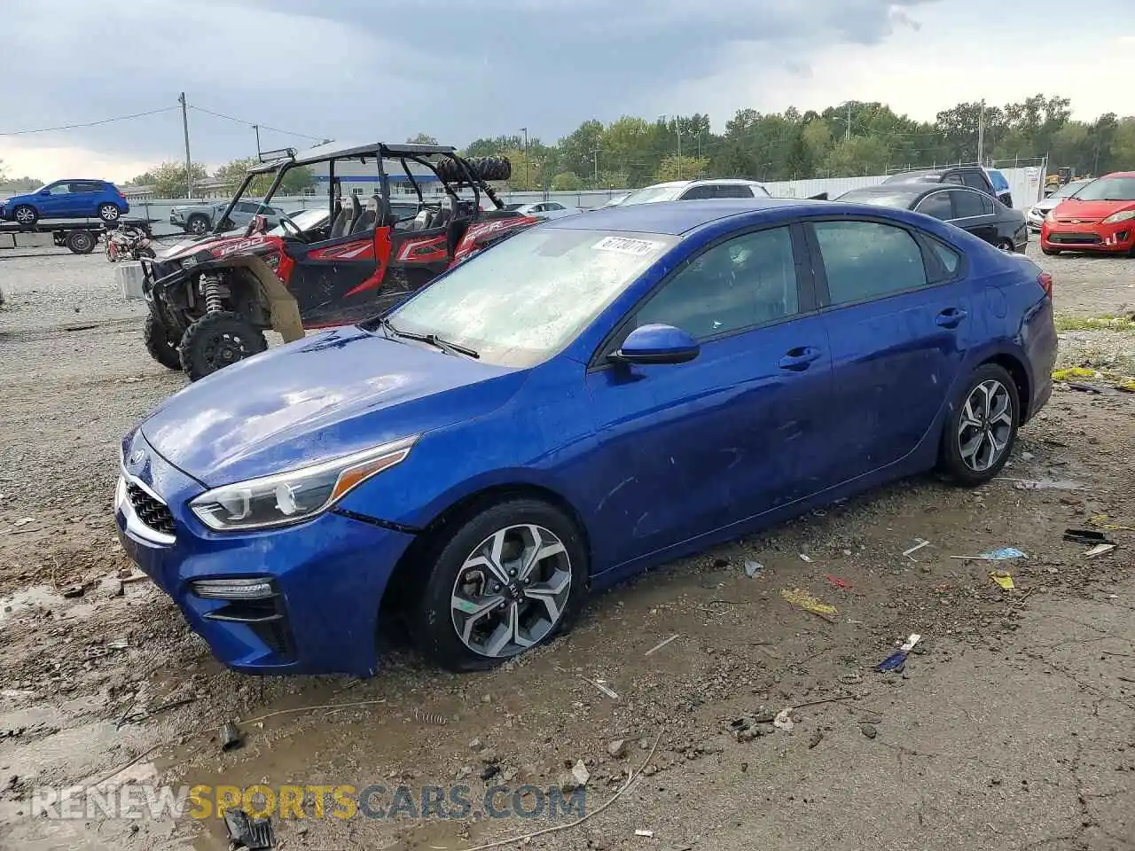1 fotografías del automóvil dañado 3KPF24ADXME329993 KIA FORTE 2021