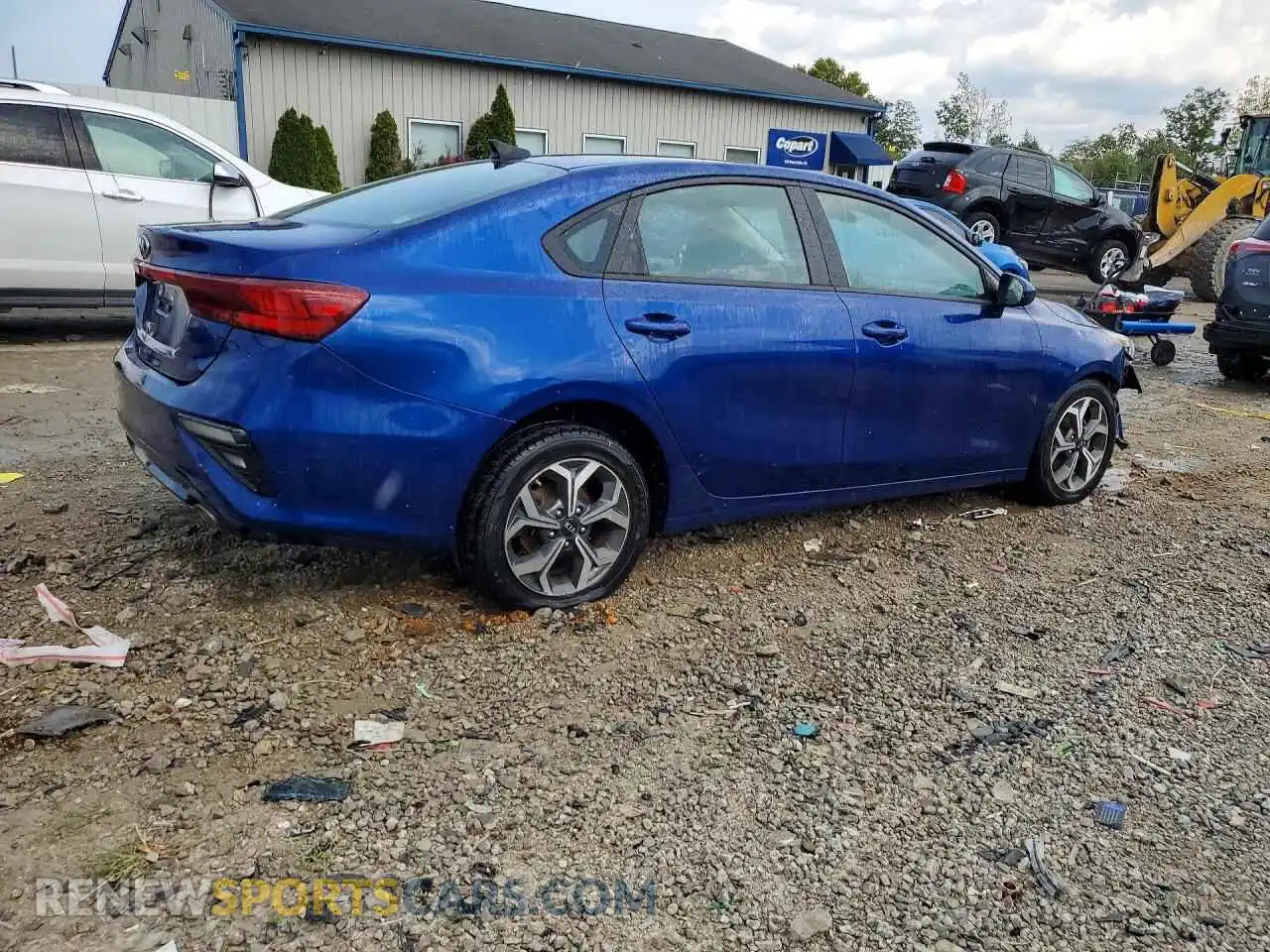 3 fotografías del automóvil dañado 3KPF24ADXME329993 KIA FORTE 2021
