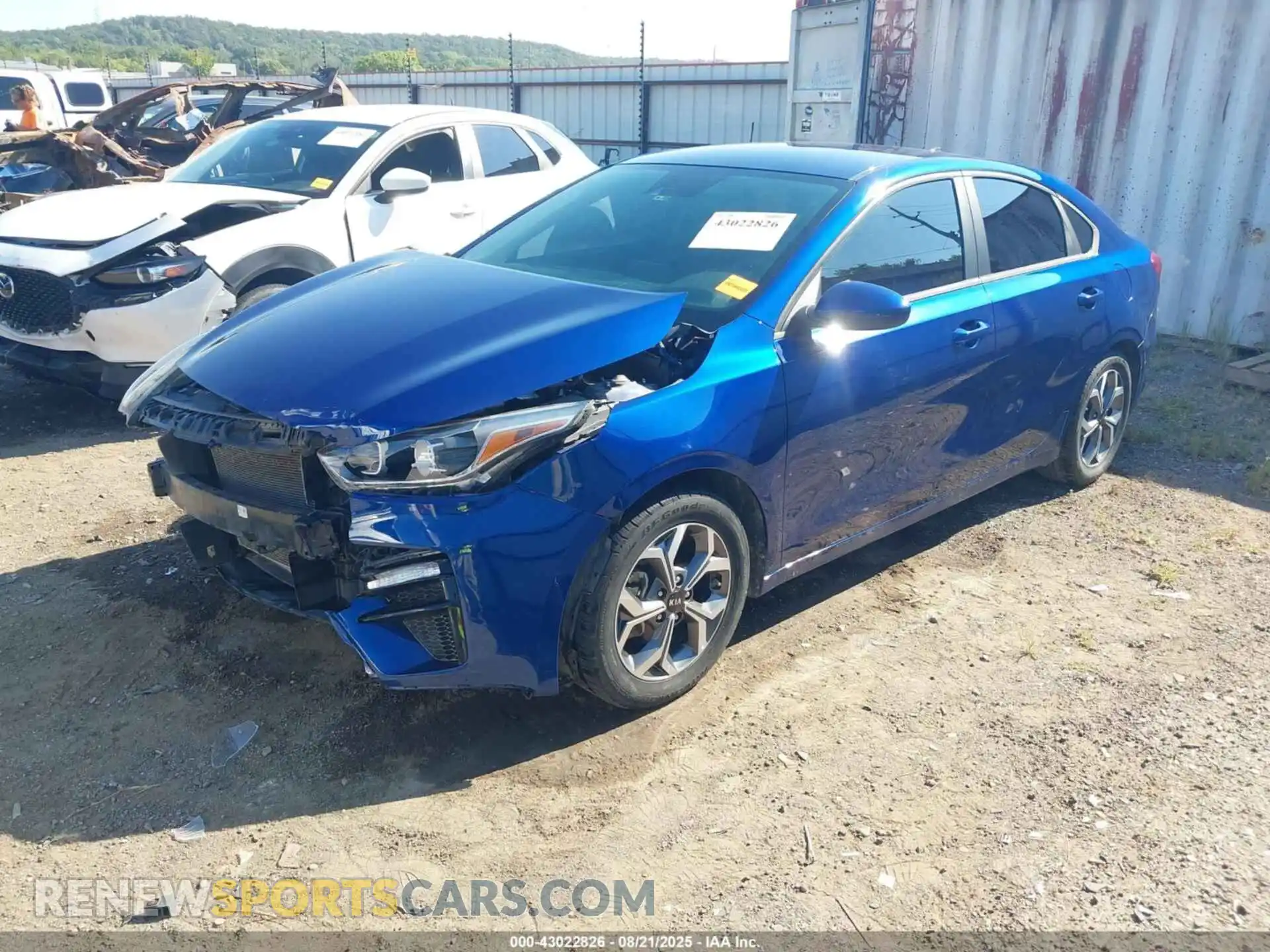 2 Photograph of a damaged car 3KPF24ADXME338421 KIA FORTE 2021