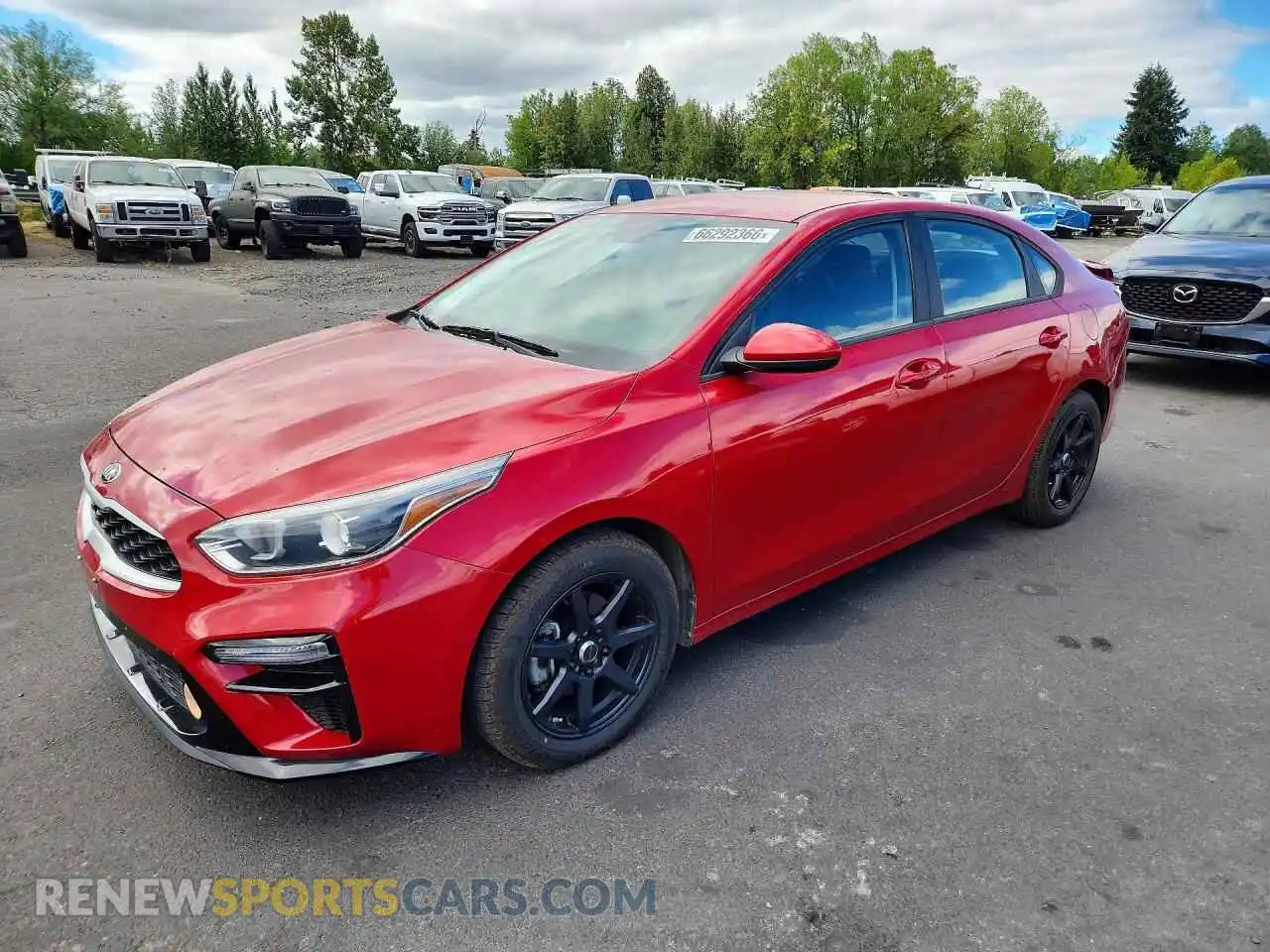 1 Photograph of a damaged car 3KPF24ADXME342646 KIA FORTE 2021