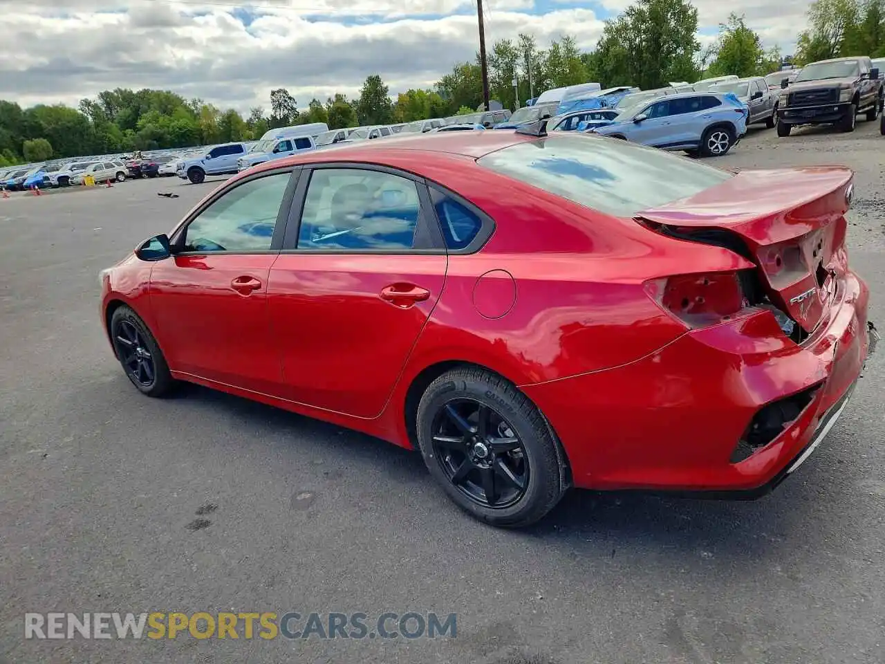 2 Photograph of a damaged car 3KPF24ADXME342646 KIA FORTE 2021