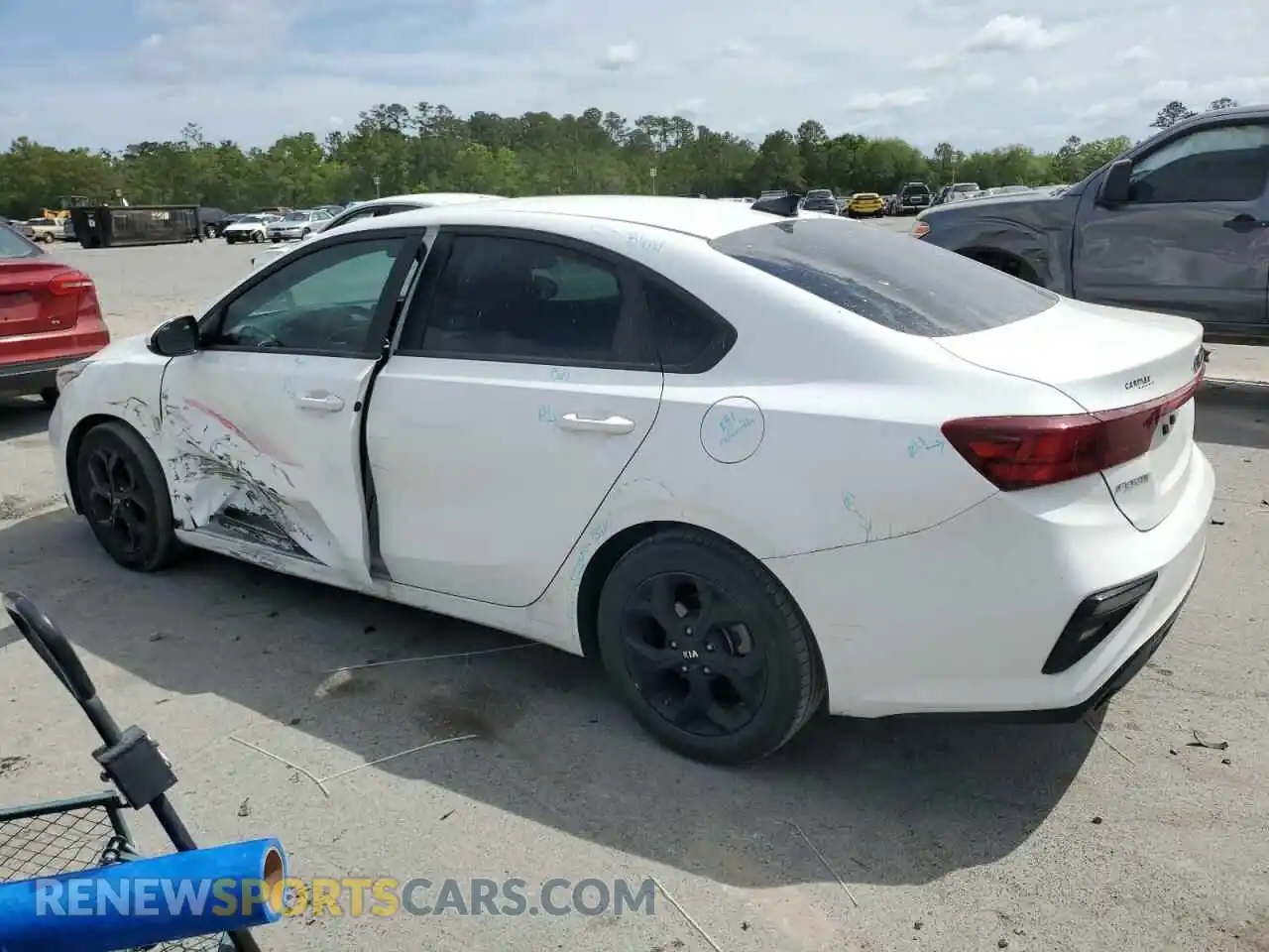 2 Photograph of a damaged car 3KPF24ADXME354179 KIA FORTE 2021