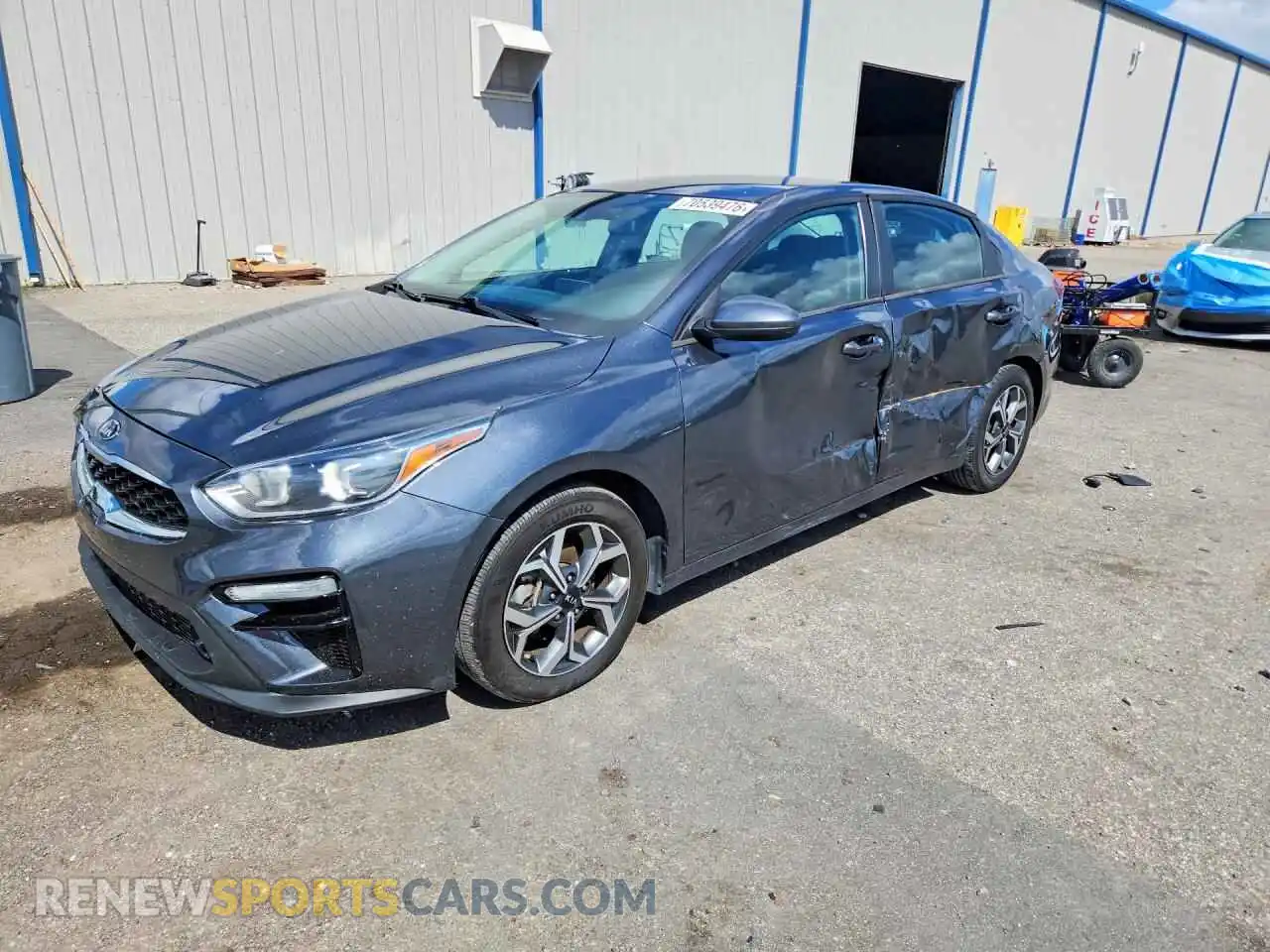 1 Photograph of a damaged car 3KPF24ADXME354571 KIA FORTE 2021