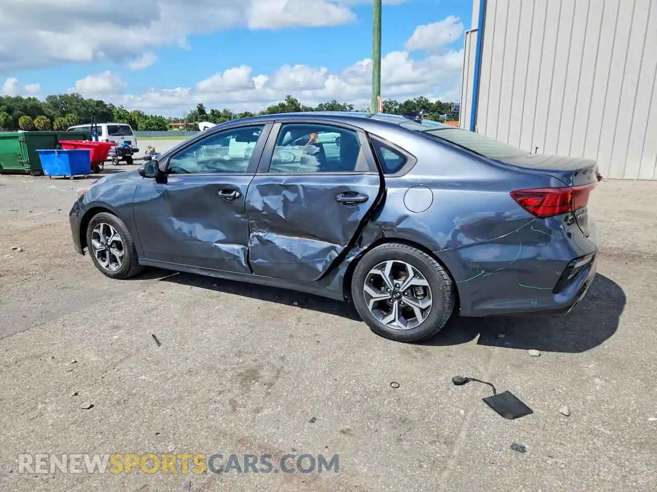 2 Photograph of a damaged car 3KPF24ADXME354571 KIA FORTE 2021