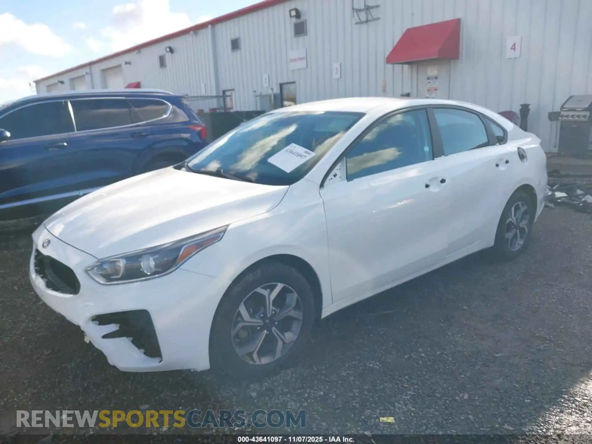 2 Photograph of a damaged car 3KPF24ADXME357955 KIA FORTE 2021