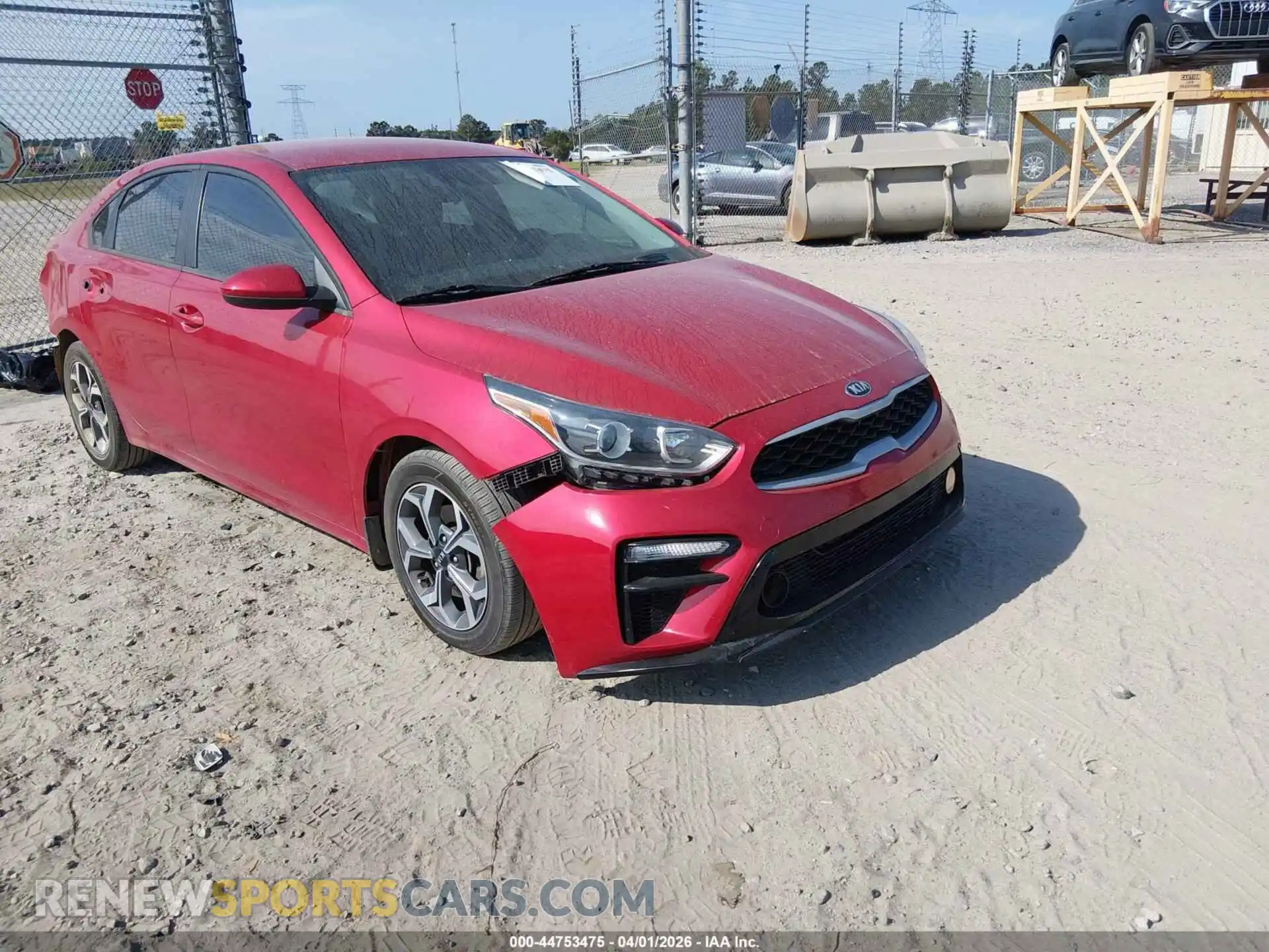 1 Photograph of a damaged car 3KPF24ADXME358944 KIA FORTE 2021