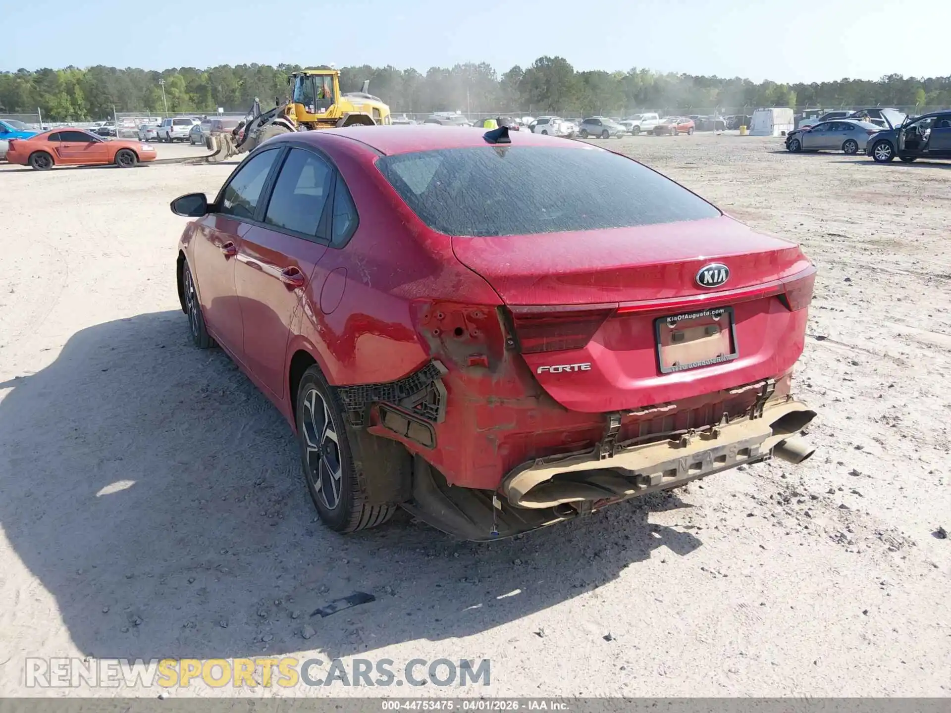 3 Photograph of a damaged car 3KPF24ADXME358944 KIA FORTE 2021