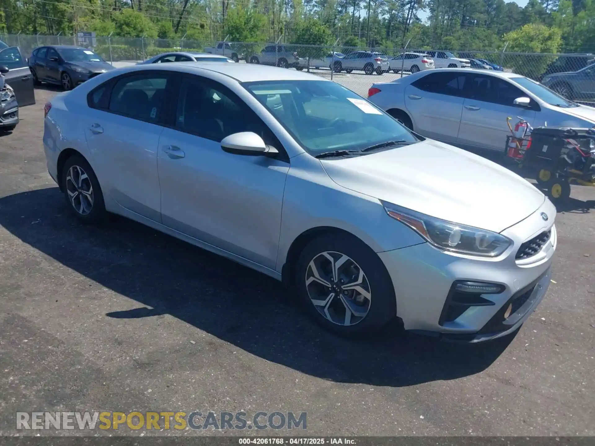 1 Photograph of a damaged car 3KPF24ADXME359818 KIA FORTE 2021