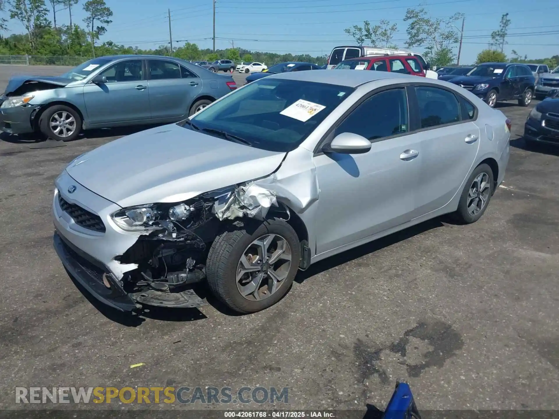 2 Photograph of a damaged car 3KPF24ADXME359818 KIA FORTE 2021