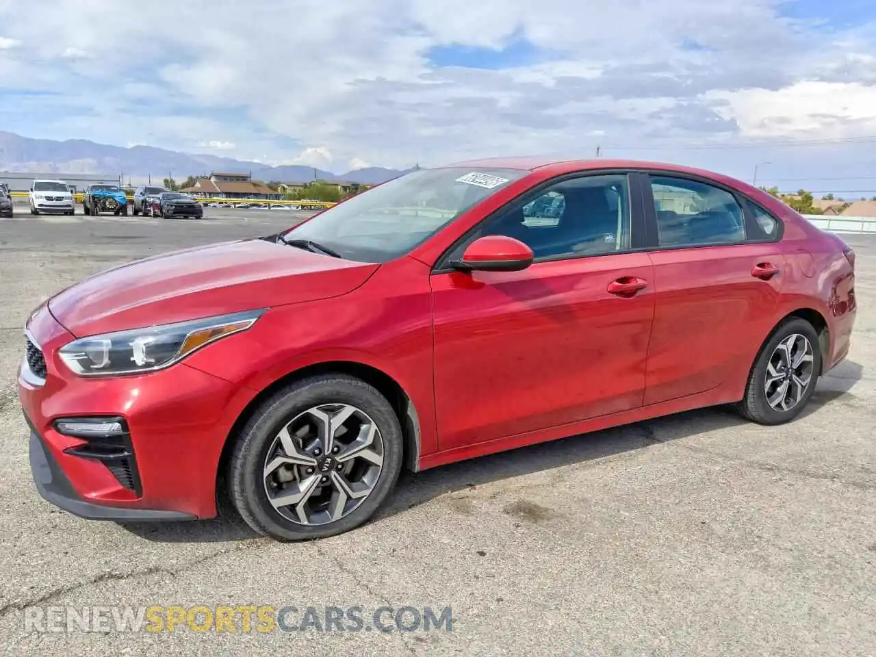 1 Photograph of a damaged car 3KPF24ADXME362038 KIA FORTE 2021