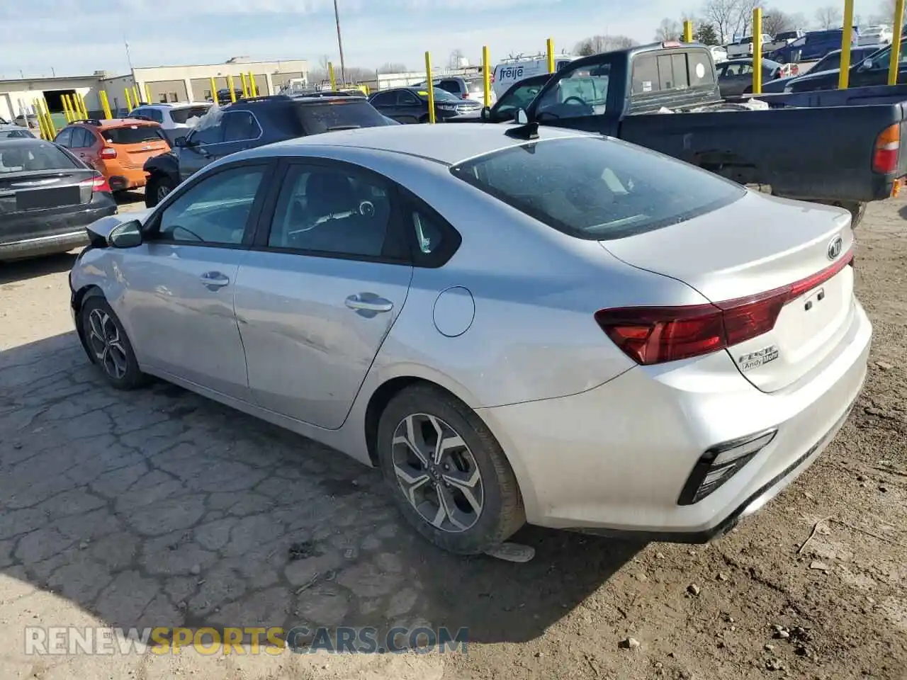 2 Photograph of a damaged car 3KPF24ADXME378045 KIA FORTE 2021