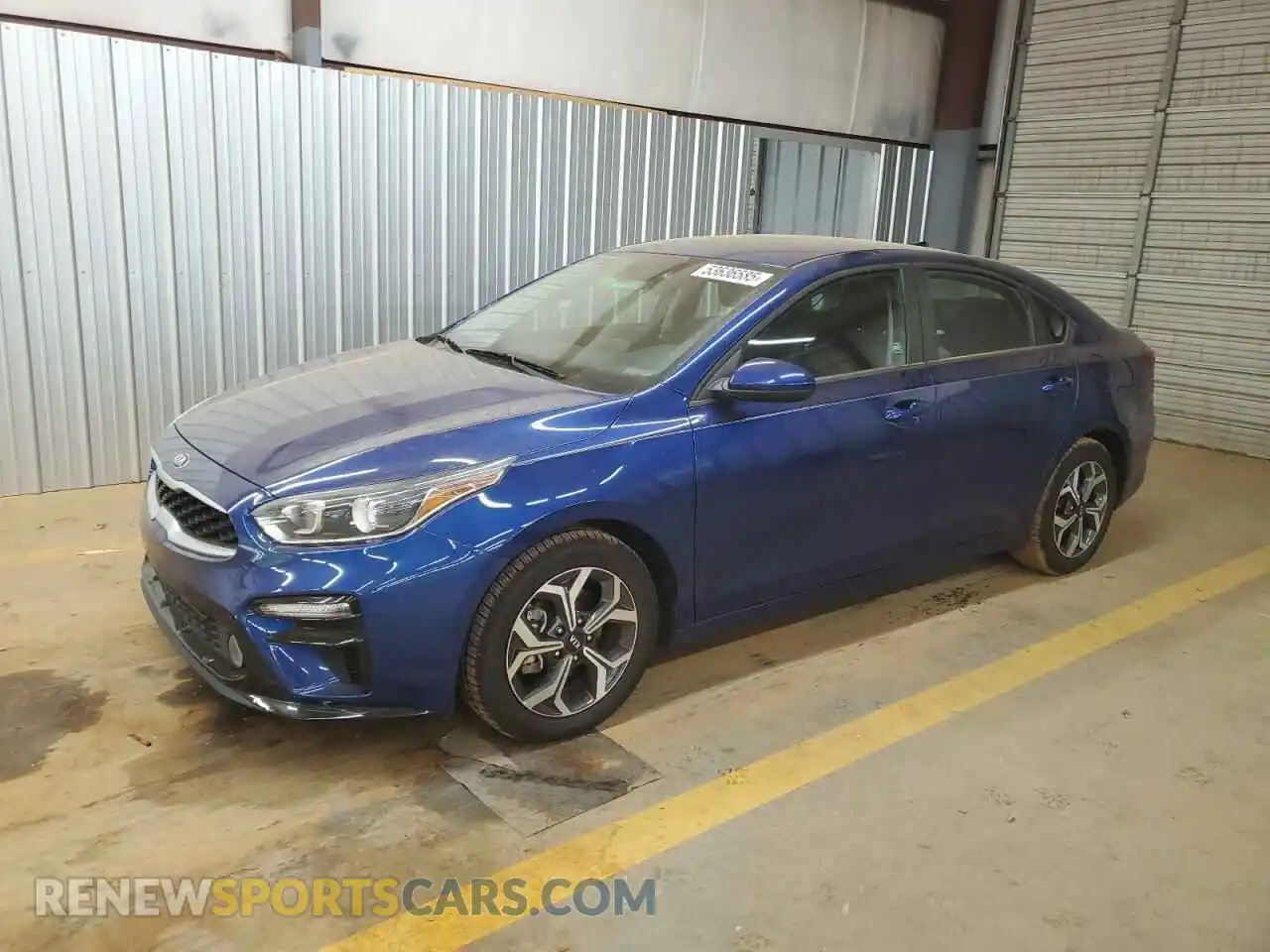 1 Photograph of a damaged car 3KPF24ADXME385576 KIA FORTE 2021